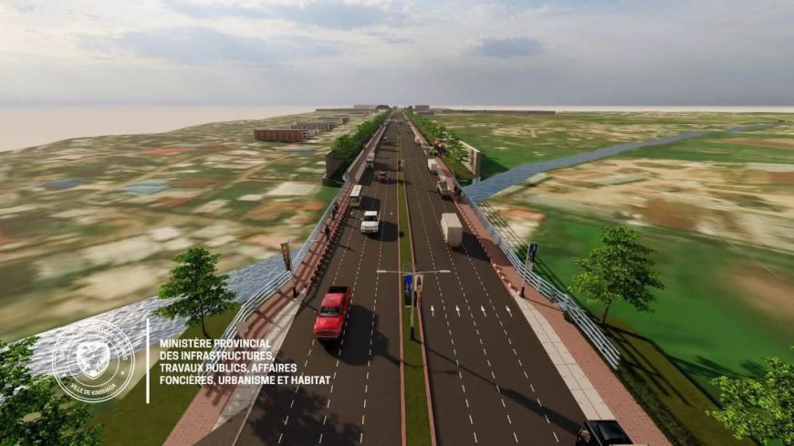 Kinshasa : Félix Tshisekedi lance les travaux de construction du boulevard Étienne Tshisekedi