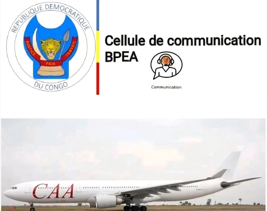 RDC : la CAA convoquée au bureau permanent d'Enquêtes d'accidents après de problèmes techniques récurrents « d'un de ses avions » 