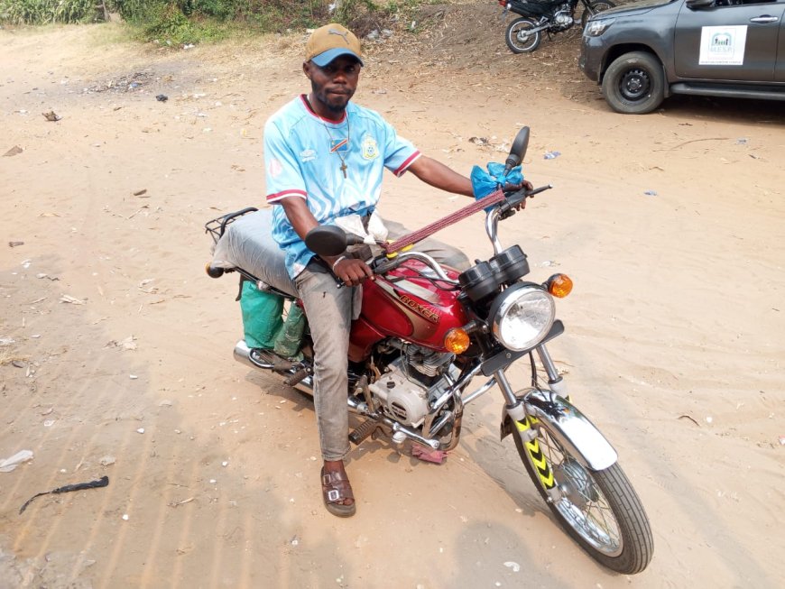 Kwango : à Kenge, le taxi-moto coûte moins de 1.500 FC pour la plupart des trajets