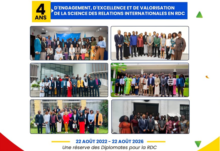 RDC : le FERIC veut faire de la connaissance un levier pour la diplomatie congolaise à l’occasion de ses 4 ans d’existence