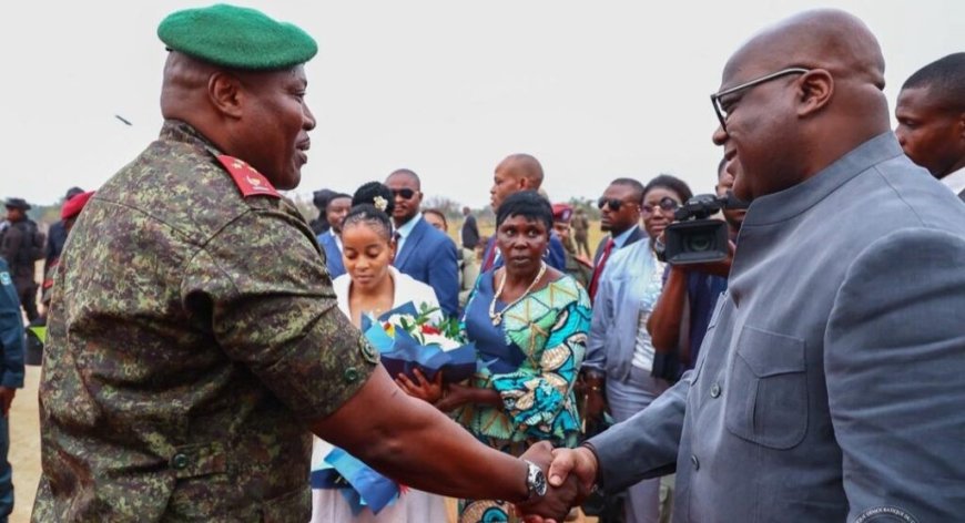 RDC : Félix Tshisekedi va décorer le Général Kasongo Kabwik pour son engagement au service de la nation