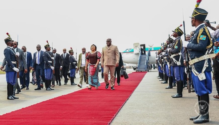 Kasaï Oriental : Félix Tshisekedi à Mbuji-Mayi notamment pour la dédicace de la Paroisse universitaire Notre-Dame de l’Espérance