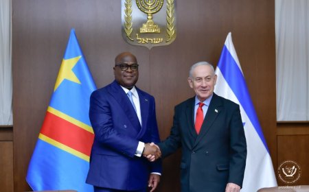 Coopération : Tshisekedi et Netanyahu poursuivront les consultations pour l’ouverture d’une ambassade israélienne à Kinshasa