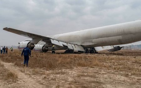Kinshasa : un avion-cargo de la compagnie Cargo Trans Air rate son décollage à l’aéroport international de N’djili