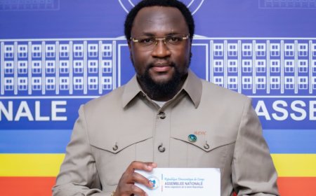Assemblée nationale : le député national Alfred Dibandi Nzondomyo dépose une proposition de loi pour protéger les mineurs dans l’environnement numérique