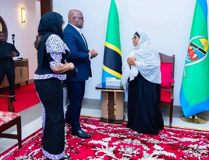 RDC - Tanzanie : Felix Tshisekedi à Zanzibar pour apporter réconfort à son homologue Samia Suluhu Hassan éprouvée