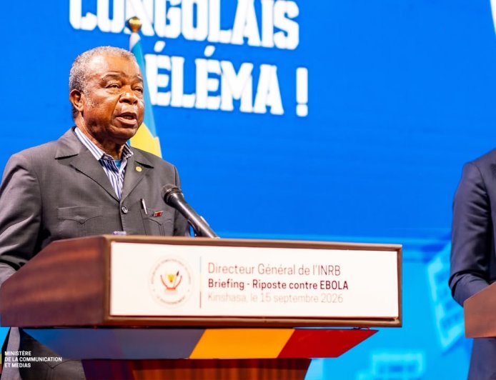 Ebola : le professeur Muyembe note une baisse des décès dans les hôpitaux