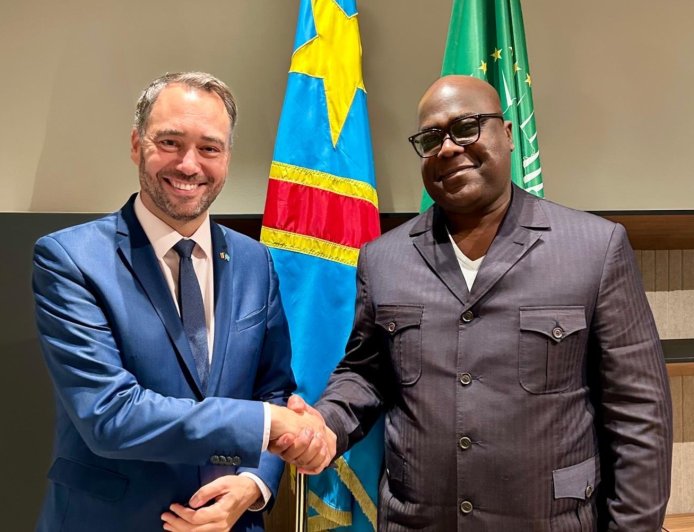 Coopération : la situation dans l'Est du pays et les efforts de médiation en cours au cœur des échanges entre Félix Tshisekedi et Maxime Prévot
