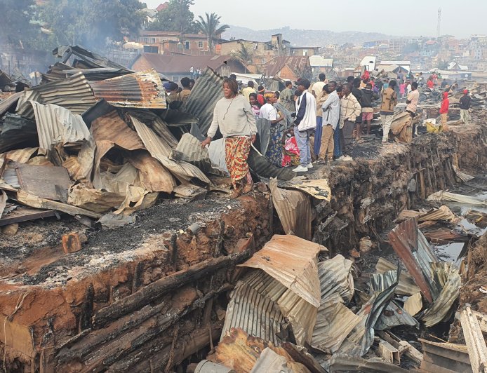 Sud-Kivu : au moins 5 morts et plusieurs maisons réduites en cendres dans un nouvel incendie à Bukavu