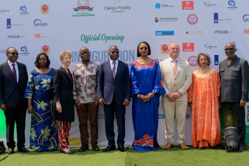 Kinshasa : Eggs for Congo inaugure un couvoir industriel de 3,2 millions de poussins par an à Mbënzale (N’Sele)