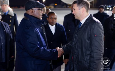Félix Tshisekedi à Moscou pour le 3ème Sommet Russie - Afrique