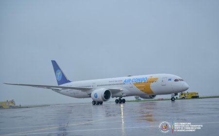 RDC : Air Congo renforce sa flotte avec un nouveau Boeing 787-9 Dreamliner