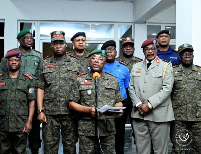 RDC : les autorisations de sortie des généraux des FARDC suspendues
