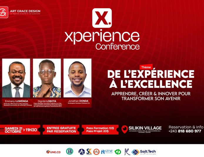 Kinshasa : la XPERIENCE Conference réunit les acteurs du numérique autour de l’IA et de l’innovation