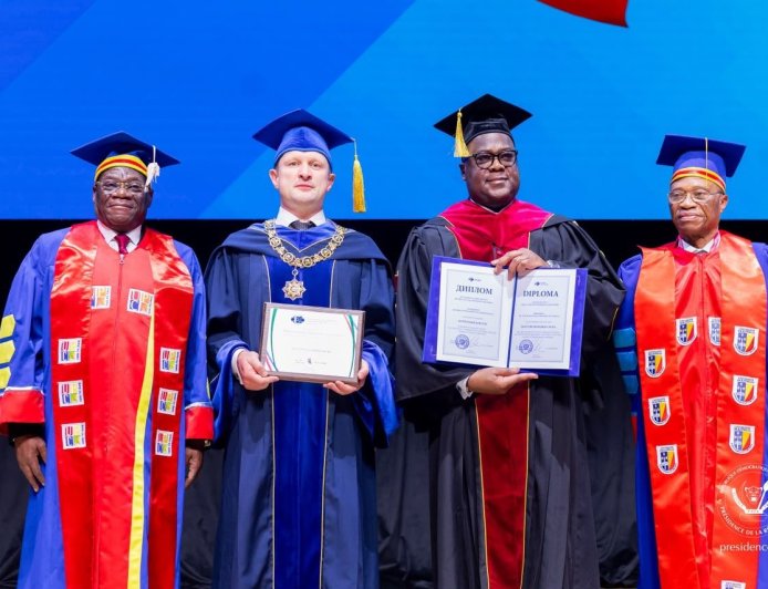 Russie : Félix Tshisekedi élevé au rang de Docteur Honoris Causa de l’Université de l’Amitié des Peuples