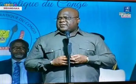 9ème conférence des gouverneurs : Felix Tshisekedi promet de construire une « université aux standards modernes » à Mbandaka
