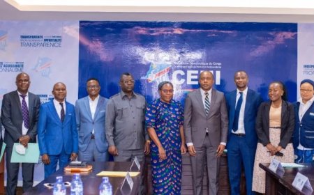 Processus électoral : Les Commissions Justice et Paix de la Cenco et de l’ECC ont échangé avec Denis Kadima sur la feuille de route de la Ceni