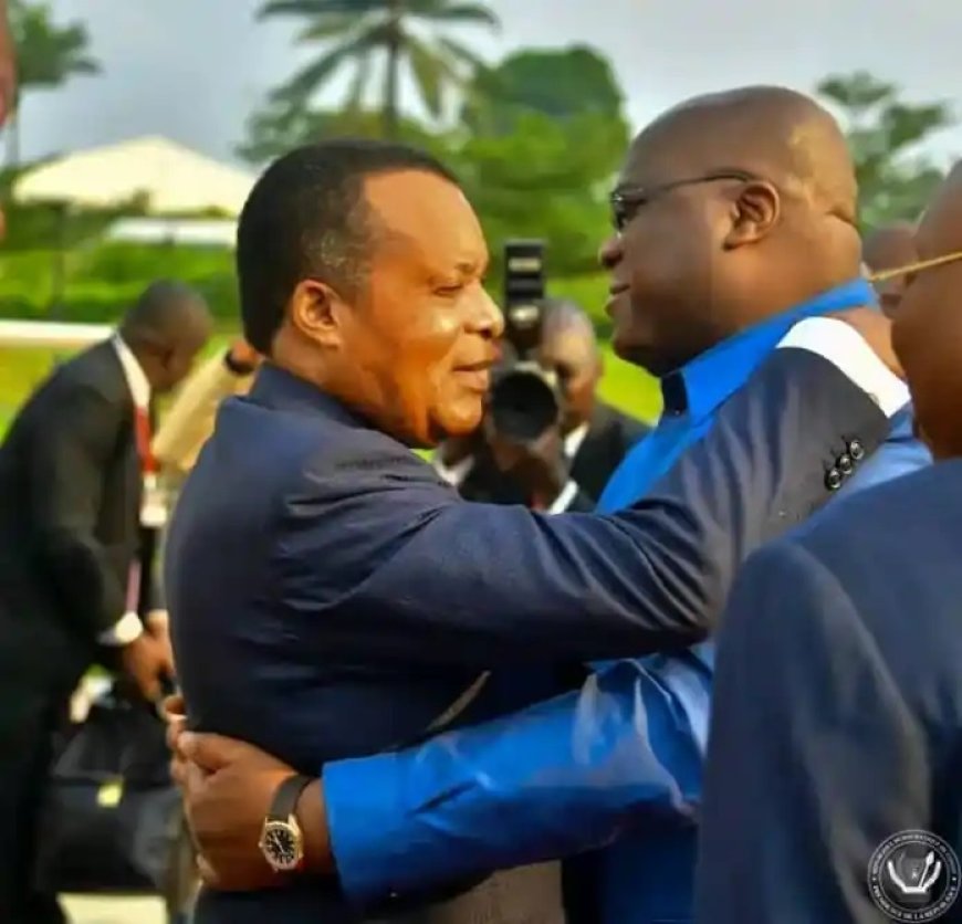 Félix Tshisekedi et Sassou N’guesso évoquent la situation sécuritaire de Kwamouth