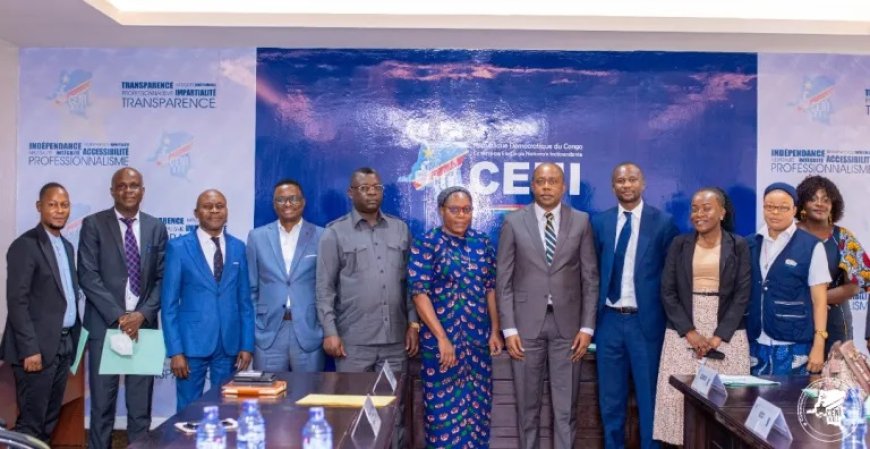 Processus électoral : Les Commissions Justice et Paix de la Cenco et de l’ECC ont échangé avec Denis Kadima sur la feuille de route de la Ceni