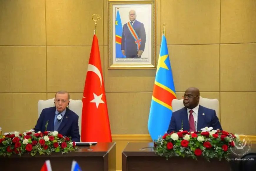 RDC-Turquie : La coopération économique et sécuritaire au cœur des échanges entre Félix Tshisekedi et Recep Tayyip Erdogan