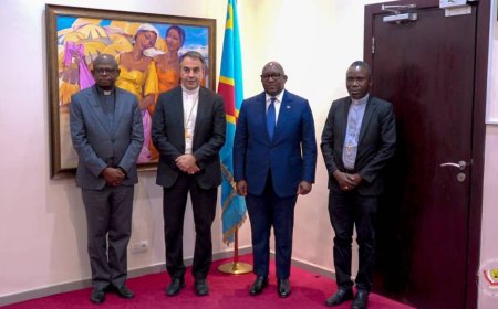 Sama Lukonde et le Nonce Apostolique font le point sur l’arrivée du Pape en RDC