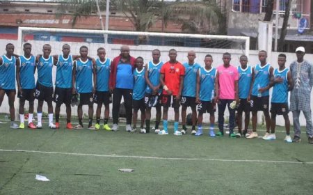 Léopards U-17 : Les présélectionnés des provinces pour l'UNIFFAC sont arrivés à Kinshasa