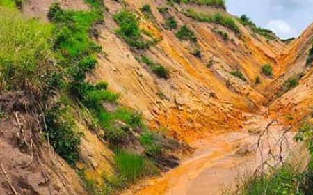 Une nouvelle tête d’érosion menace la route nationale N°1 à 83 km de Kinshasa