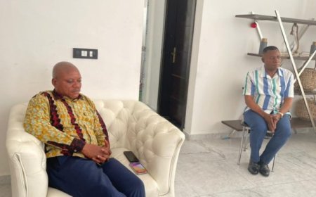 Alphonse Ngoyi Kasanji après sa visite chez Kabund : « l’homme indispensable n’existant pas en politique, on y pourvoira »