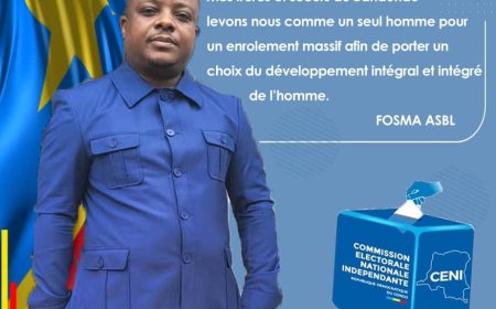 Processus électoral : Steve Mabiku et sa fondation invitent la population de Bandundu à s’enrôler massivement