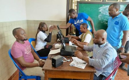 Processus électoral : 25 jours de prolongement de l’enrôlement des électeurs de la 1ère aire opérationnelle