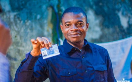 Processus électoral :  après avoir rempli son devoir civique, Josué Mfutila annonce sa candidature aux élections législatives