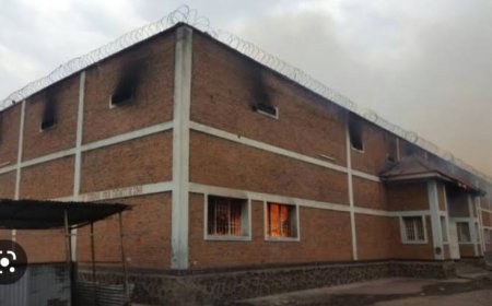 Goma : Dégâts matériels énormes dûs à un incendie à la prison de Munzenze