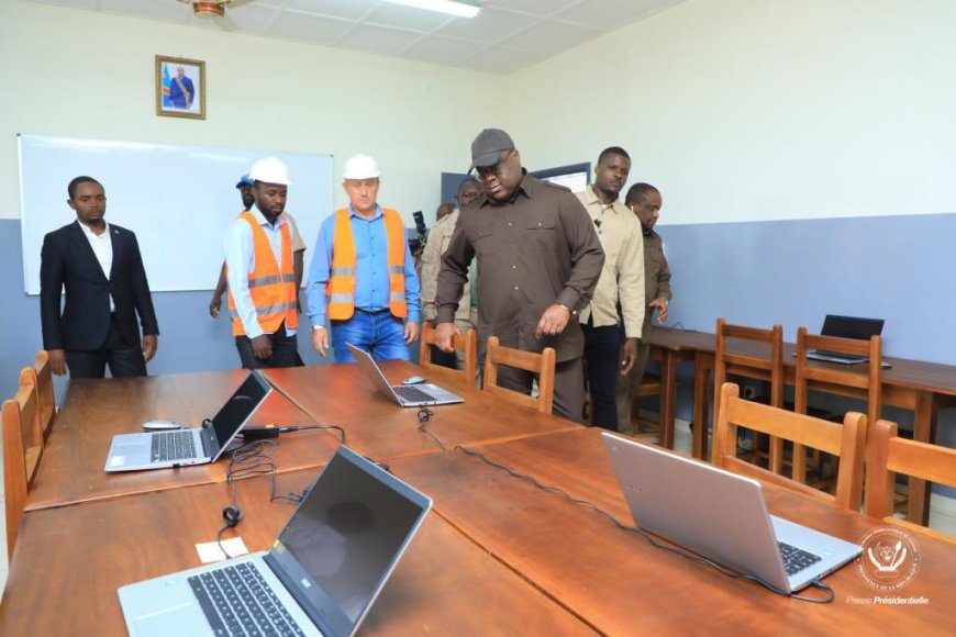 Kasaï Oriental : Félix Tshisekedi inaugure l'école primaire de Mupompa de Kabeya Kamwanga