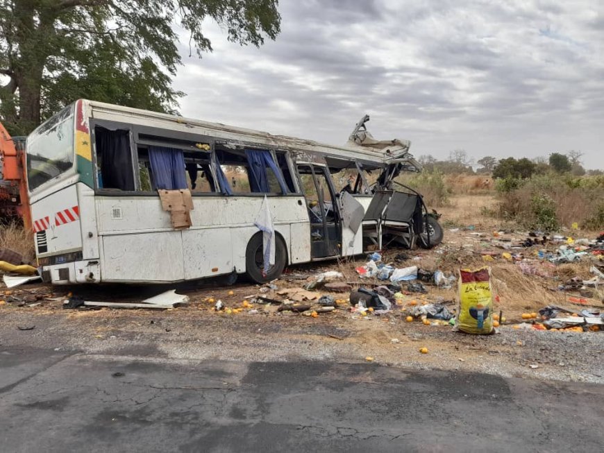 Réveil douloureux au Sénégal : violent accident de circulation et tragédies humaines à Gniby