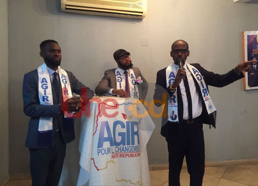 Politique : Yannick Lukusa appelle au renouvellement du leadership congolais pour l’émergence à l’horizon 2035 (parti politique AGIR pour le changement)