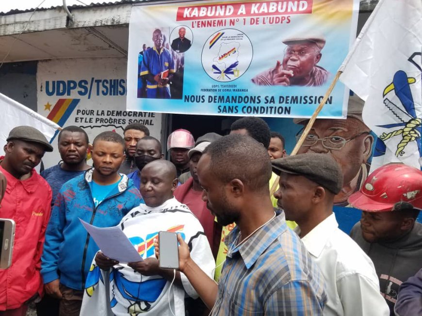 RDC : l’Udps Nord-Kivu qualifie Kabund d’ «ennemi numéro un du parti »