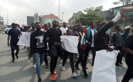 Goma : Les étudiants ont manifesté pour le départ de la force régionale de l'EAC