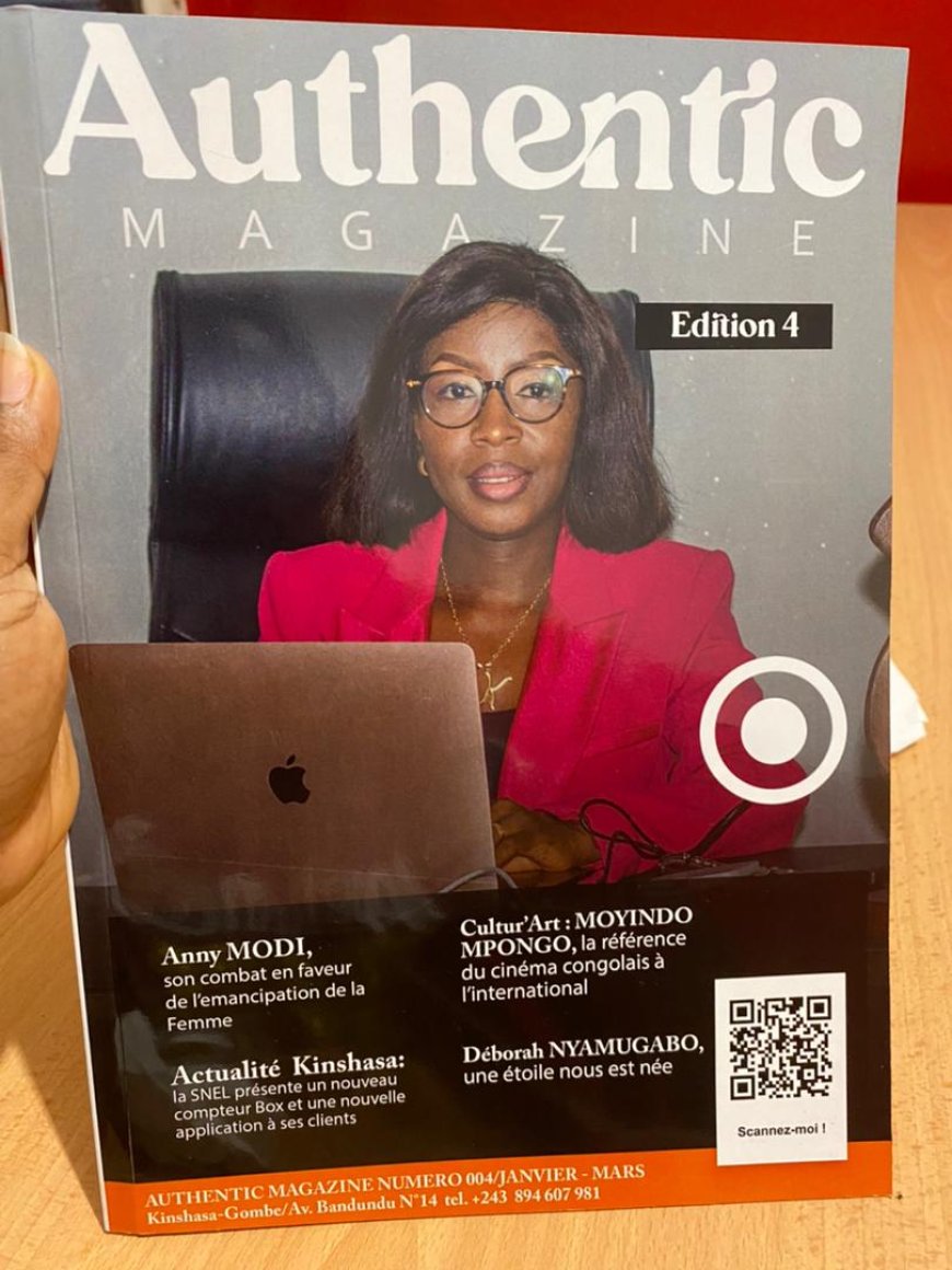 RDC : La 4ème edition d’Authentic Magazine disponible dans tous les kiosques et sur Youscribe