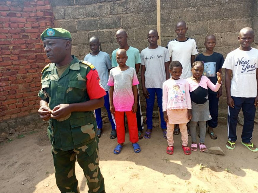 RDC:  Les FARDC remettent 6 enfants terroristes ougandais auprès de la MONUSCO