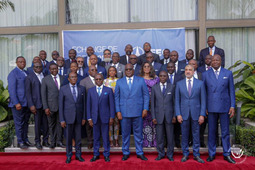Kinshasa : Félix Tshisekedi, l’invité d’honneur de la cérémonie annuelle des voeux de la  FEC