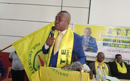 RDC-Congrès du parti ACTE : Me Donald Sindani succède au Professeur Michel Balabala à la tête du parti