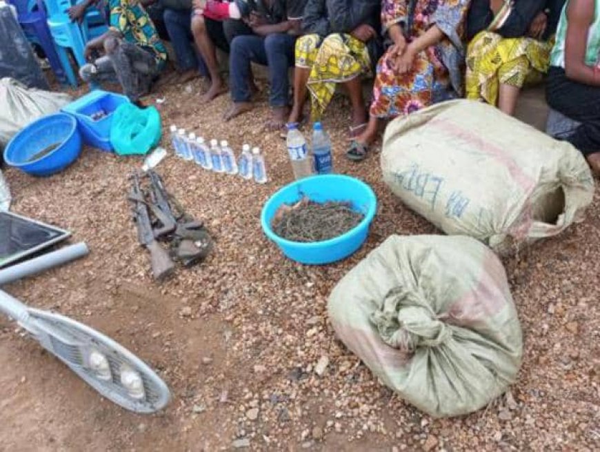 Nord-Kivu : 28 présumés criminels arrêtés par la police à Beni