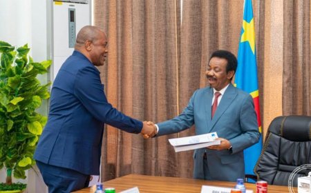 RDC : Denis Kadima a déposé le rapport annuel de la CENI à l'Assemblée nationale