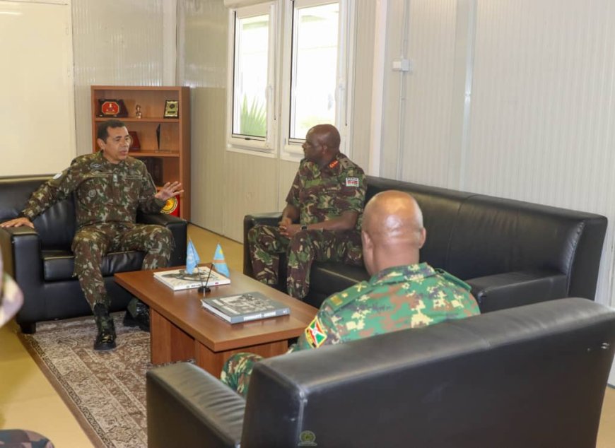 Guerre dans l’Est : les commandants de la force de l’EAC et de la MONUSCO en tête-à-tête pour harmoniser la collaboration 
