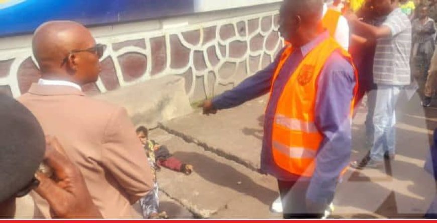 Kinshasa : Un conducteur de taxi-moto décède ce matin dans la rue après un malaise