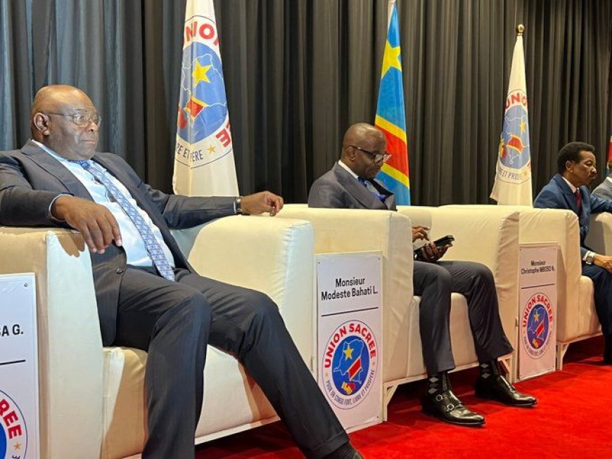 RDC : Bemba, Kamerhe et Mboso parmi les membres du présidium de l’Union Sacrée