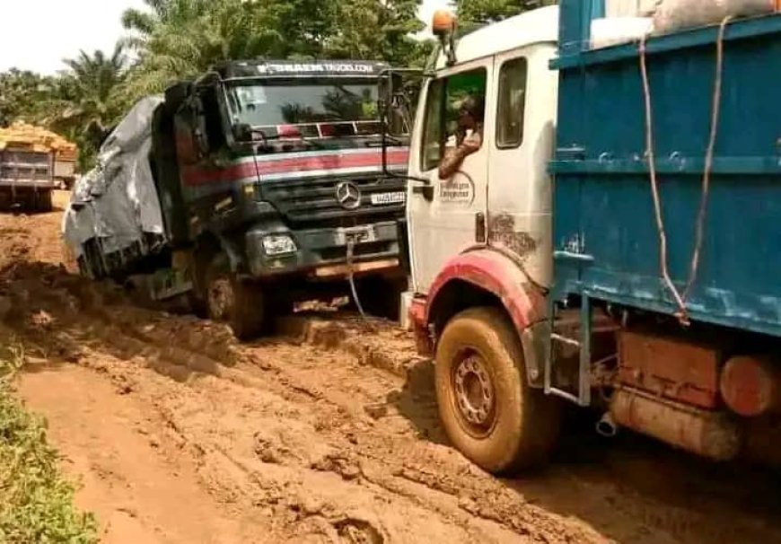 Sud-Kivu : Des tronçons des  routes nationales nº2 et 3 impraticables après débordement de la rivière Gokwe à Kalehe