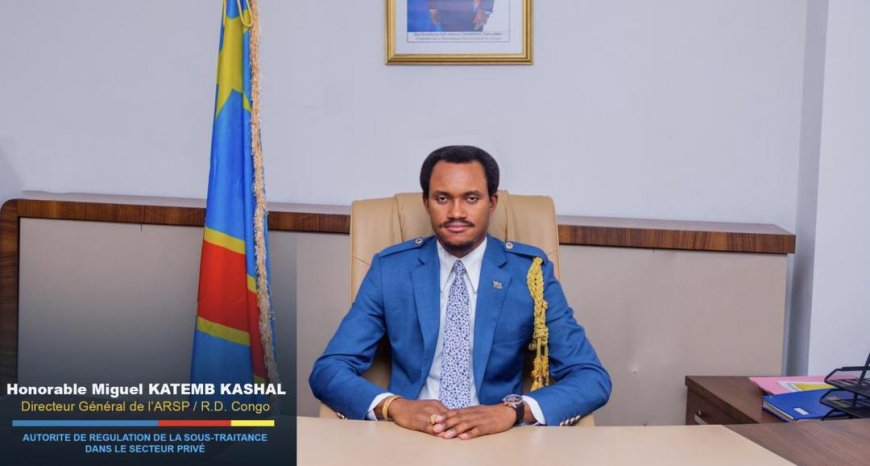 [Tribune] : « Le DG Miguel Kashal réalise des performances mettant l'ARSP en ordre utile pour le développement d'une vraie classe moyenne congolaise »