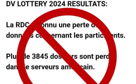 Société : L'Ambassade des États-Unis en RDC dément la fausse information autour des résultats de la DV Lotterie 2024