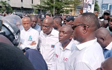 Sit-in de l'opposition à Kinshasa : fin du bras de fer, les 4 leaders n’ont pas déposés leur mémo à la CENI